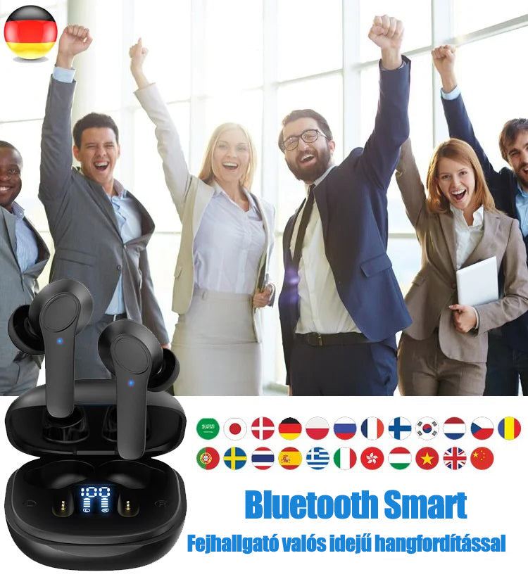 Bluetooth Smart Voice valós idejű fordító headset