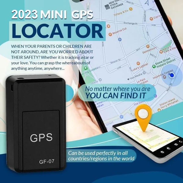 ⏰2024 Katonai mágneses mini GPS nyomkövető-ATB