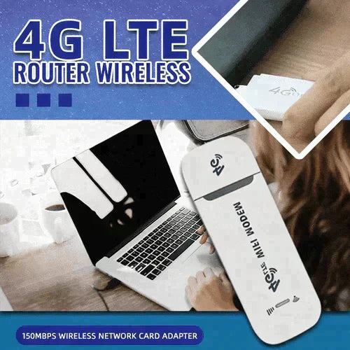 Korlátozott idejű ajánlat💖LTE Router Vezeték nélküli USB mobil szélessávú Wi-Fi adapter-TAB