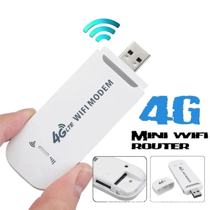 Korlátozott idejű ajánlat💖LTE Router Vezeték nélküli USB mobil szélessávú Wi-Fi adapter-TAB