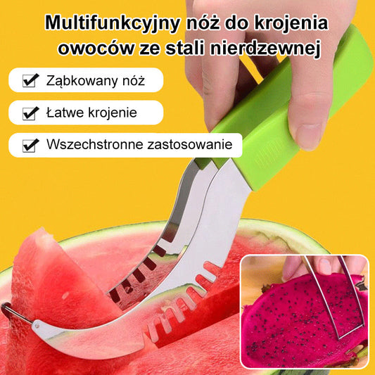 🍉🔪Multifunkcionális rozsdamentes acél gyümölcsszeletelő