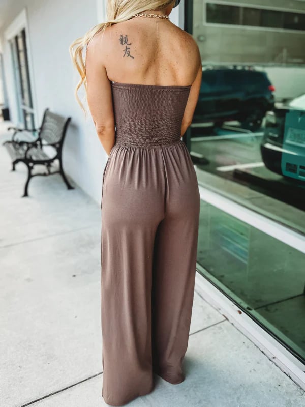 💟A legújabb pánt nélküli jumpsuit